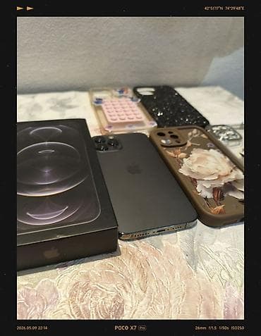 realme buds air 5 pro бишкек: IPhone 12 Pro Max, Графит, Куту — 6