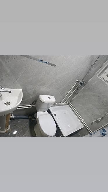 Санузел модульного типа (готовый блок) Комплектация: - Душевая зона с