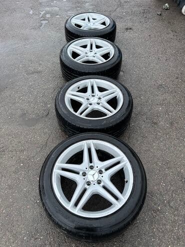 тормоза amg: Литые Диски R 18 AMG, Комплект, отверстий - 5, Б/у — 4