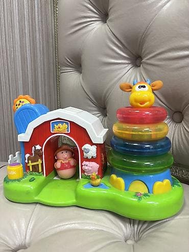 Детская ферма( музыкальная) Состояние отличное Всё работает( звук at lalafo.kg Детская ферма( музыкальная) Состояние отличное Всё работает( звук