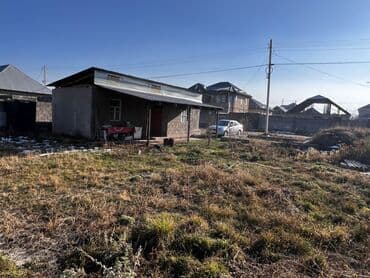 продаю дом в поселке манас: Дом, 40 м², 1 комната, Собственник, ПСО (под самоотделку) — 3