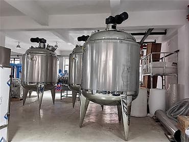 Смеситель. Двухслойный смесительный бак с электрическим нагревом