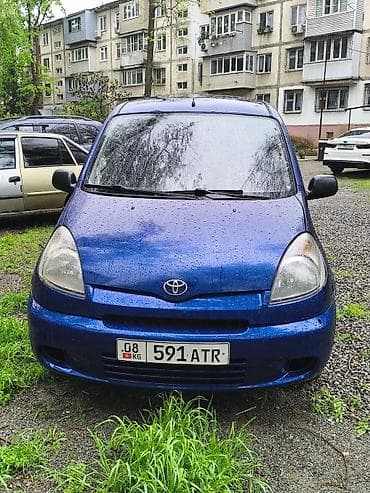 Toyota Yaris Verso: 2002 г., 1.3 л, Механика, Бензин, Минивэн