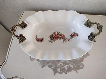 фарфоровые сервизы: Набор сервировочной посуды в классическом стиле. Состав: - 2 — 9