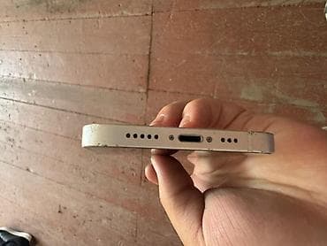a 12: IPhone 12, Б/у, 64 ГБ, Белый, Чехол, 76 % — 5