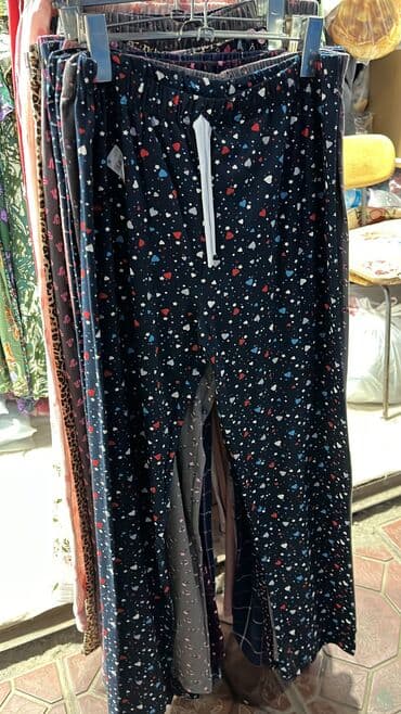 двойка брюки и кофта: Брюки Хлопок, Новый, Все размеры — 3