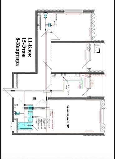 Новостройки от застройщика: 3 комнаты, 87 м² — 2