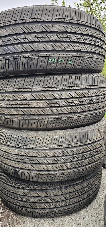 реакция: Шины 275 / 50 / R 22, Лето, Б/у, Комплект, Внедорожные (АТ/МТ), Япония, Bridgestone — 1