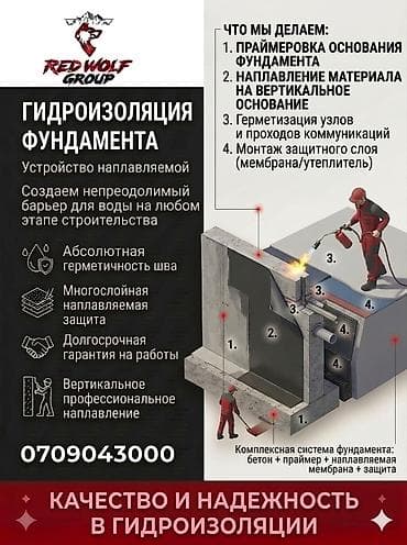 Кровля крыши: Промышленный альпинизм и строительные работы Red Wolf Group Высотные — 2