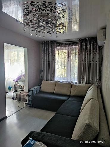 2 комнаты, 43 м², 7 мкр 104 серия, 1 этаж, Свежий ремонт — 1
