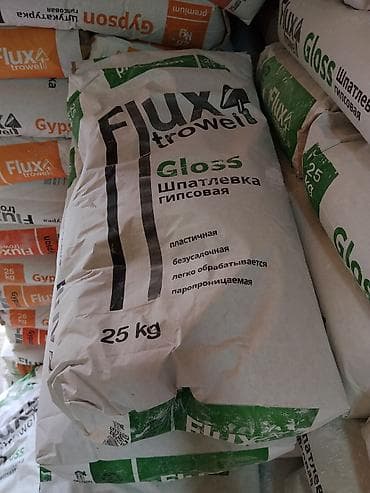 Шпаклевка Flux trowel, Гипсовая, Сухая