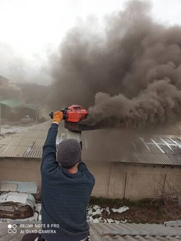 мелкие работы по дому: Чистка дымохода — 4