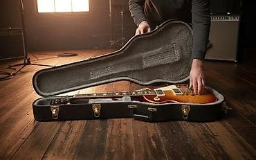 Кофр, или кейс, чехол для гитары формы Les Paul/SG/Похожая форма