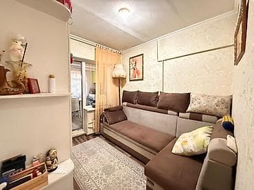 кывартира: 3 комнаты, 64 м², Индивидуалка, Пишпек Индивидуалка, 1 этаж, Косметический ремонт — 10