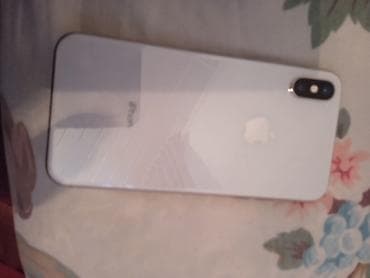 айфон xp: IPhone X, Б/у, 256 ГБ, Серебристый, 100 % — 3
