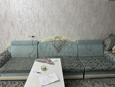 диван двух яростный: Прямой диван, Б/у — 4