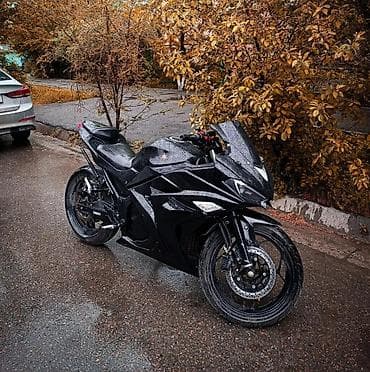Электро-Спортбайк Yamaha R3 Черный глянец Не нужны права, и номера!