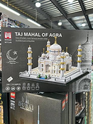 Конструкторы MINGOR — архитектурные наборы 1) Taj Mahal of Agra (арт
