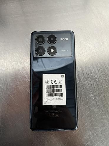 realmi 6 pro: Poco X6 Pro 5G, Б/у, 256 ГБ, цвет - Черный, 2 SIM — 2