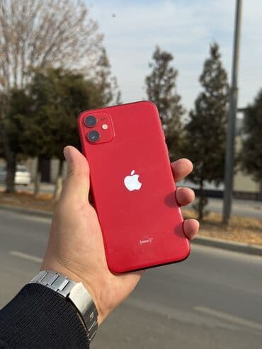 пассивное сетевое оборудование d link: IPhone 11, Б/у, 128 ГБ, Красный, 78 % — 2