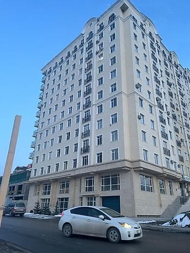 Недвижимость: 3 комнаты, 94 м², Асанбай мкр Элитка, 2 этаж, ПСО (под самоотделку) — 2