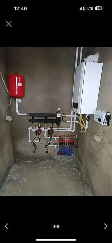 Сантехниктер: Батареяларды орнотуу, Жылытуучу системаны орнотуу, Жылуу пол Кепилдиги, Акысыз консультация, Монтаждоо 6 жылдан ашык тажрыйба — 2