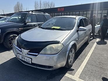 Унаа сатуу: Nissan Primera: 2003 г., 1.8 л, Кол менен иштөөчү, Бензин, Универсал — 2