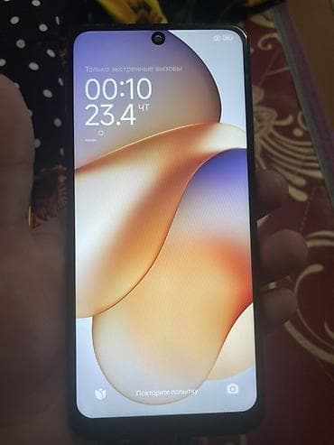 смартфоны защищенные: Redmi, Redmi Note 12, Б/у, 256 ГБ, цвет - Черный, 2 SIM — 6