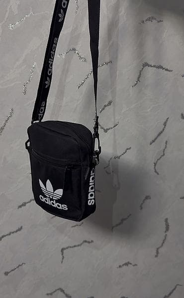 Сумки: Поясная сумка, бананка, Adidas, Новый, Материал: Полиэстер, Унисекс — 3