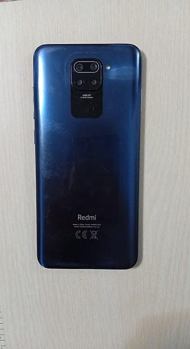 xiaomi redmi note 4: Redmi, Redmi Note 9, Б/у, 64 ГБ, цвет - Синий — 1