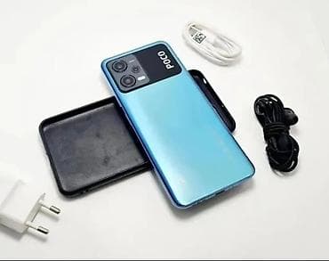 redmi 9 lite: Poco X5 Pro 5G, Б/у, 256 ГБ, цвет - Голубой, 1 SIM, 2 SIM, eSIM — 3