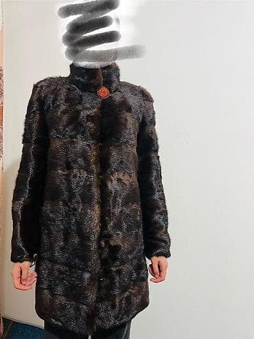 Юбки: Шуба, Норка, По колено, M — 3