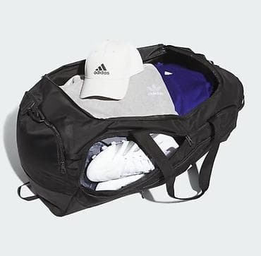 Сумки: Спортивная сумка adidas Defender 5 Large Duffel Bag (Оригинал из США) — 2