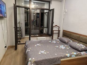снять квартиру на сутки бишкек: 1 комната, Душевая кабина, Постельное белье, Кондиционер — 4
