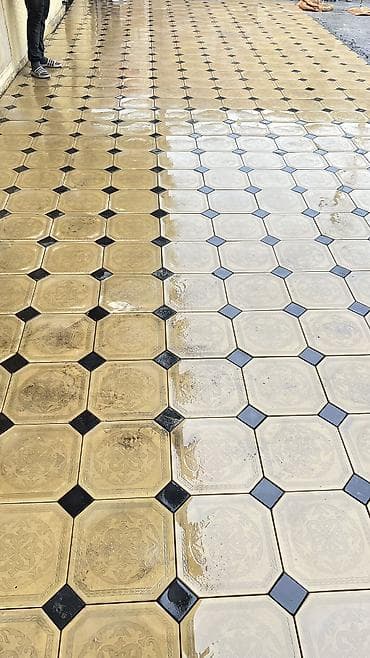 Брусчатка евро - Форма: восьмиугольная плитка с декоративным — 7