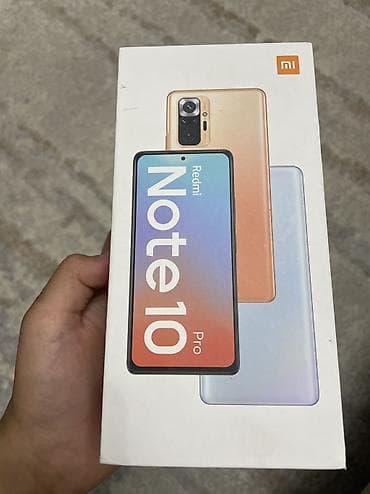 смарт часы xiaomi в бишкеке: Redmi, Redmi Note 10 Pro, Б/у, 128 ГБ, цвет - Черный, 2 SIM — 9