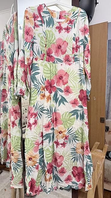 made: Повседневное платье, Made in KG, Лето, Длинная модель — 1