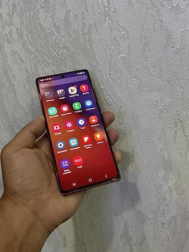 планшет эпл: Samsung Galaxy Note20, Б/у, 256 ГБ, цвет - Красный, 2 SIM — 2