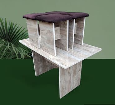 кухонные столы и стулья фото цены бишкек: Ашкана үстөлү жана отургуч, Жаңы, Акылуу жеткирүү, Өзү алып кетүү — 7