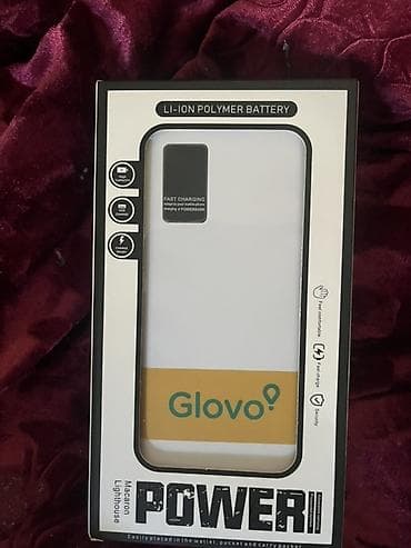Внешний аккумулятор (power bank) Glovo, Li‑Ion Polymer Описание: -