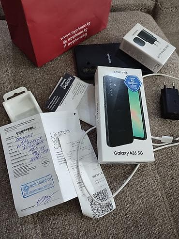 oppo a16: Samsung Galaxy A26 5G, 128 ГБ, цвет - Черный, 2 SIM — 3
