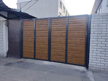 argus security systems: Каркасные ворота с облицовкой под дерево - Тип: распашные и откатные — 2