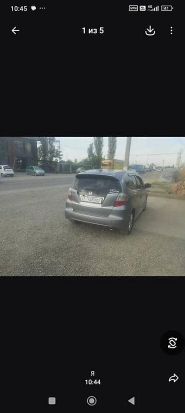 jak авто: Honda Fit: 2008 г., 1.5 л, Автомат, Бензин, Хэтчбэк — 4