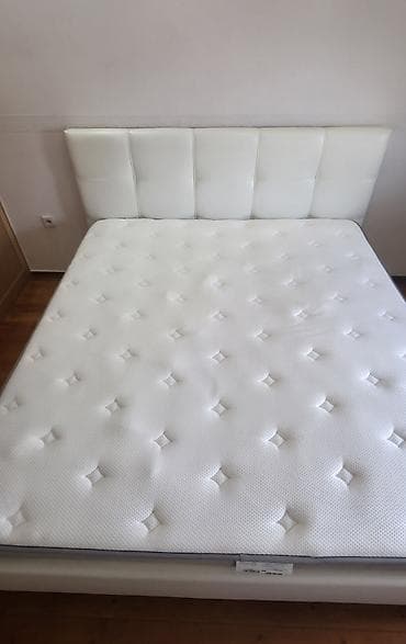 Продаётся кровать производство Беларусь, 180/200 Caprice, белая at lalafo.kg Продаётся кровать производство Беларусь, 180/200 Caprice, белая