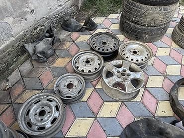 диски 100 4: Диски R 14 Honda, Комплект, отверстий - 4, Б/у — 3