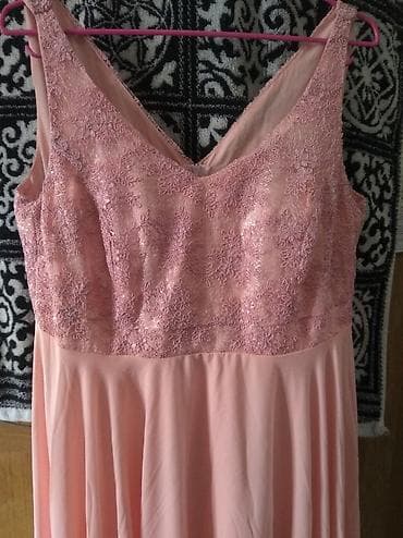 для вечеринки: Вечернее платье, Длинная модель, Без рукавов, M — 3