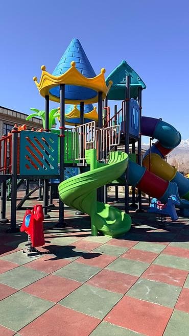 детская горка: Детская площадка Для улицы — 1