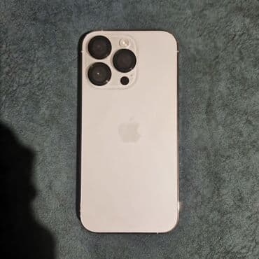 core: IPhone 14 Pro, Б/у, 256 ГБ, Серебристый, Зарядное устройство, Защитное стекло, В рассрочку, 85 % — 1