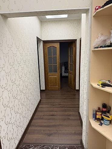 квартира каракол: 3 комнаты, 75 м², 106 серия, 3 этаж, Дизайнерский ремонт — 7