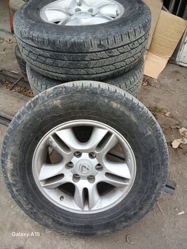 диск на ист: Колеса в сборе R <13, Б/у, Комплект, Литые, отверстий - 10 — 6